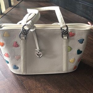 Brighton Ivory Shoulder Purse